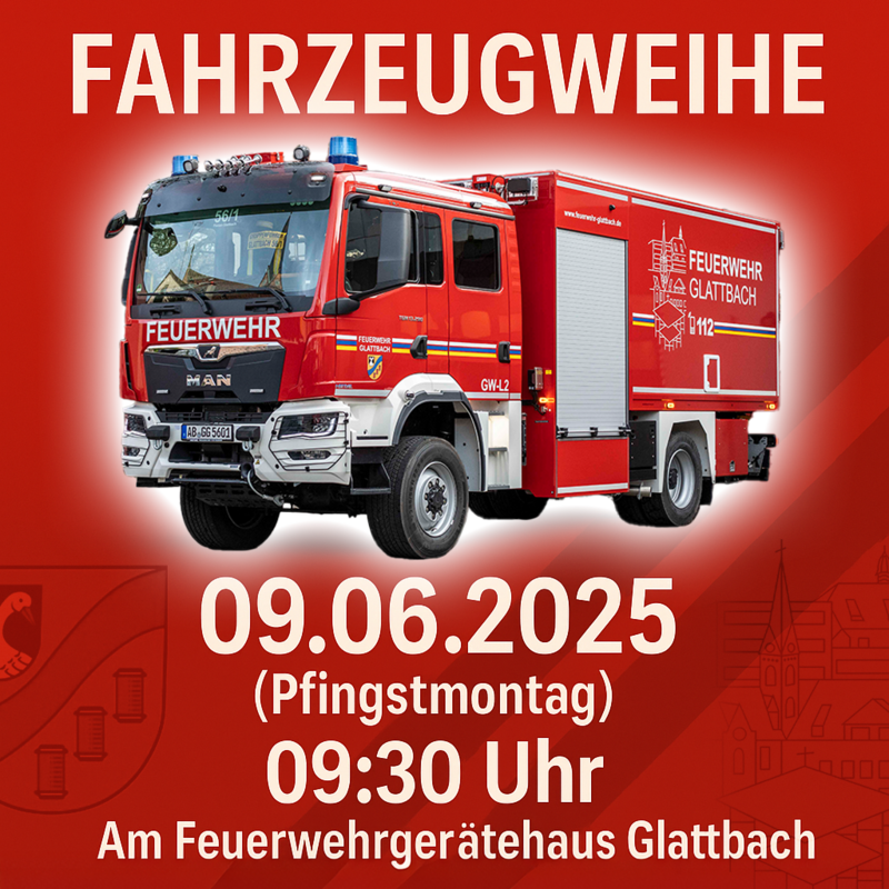 Flyer Fahrzeugweihe
